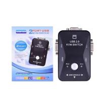 Switch KVM 2 Portas VGA USB - Modelo KVM21UA