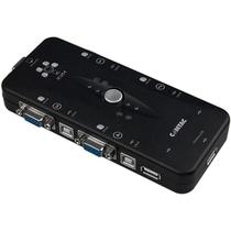 Switch KVM (Chaveador) Comtac, 4x Portas VGA, Plug And Play -24129391 Switch KVM (Chaveador) Comtac, 4x Portas VGA, Plug And Play -24129391