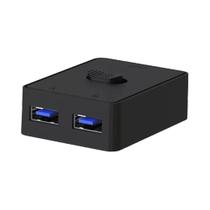 Switch KVM USB 3.0 1x2/2x1 Bidirecional Para Computador, Laptop, Teclado, Mouse E Impressora Switch KVM USB 3.0 1x2/2x1 Bidirecional Para Computador, Laptop, Teclado, Mouse E Impressora