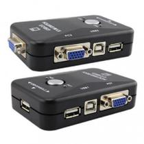 Switch KVM VGA para Monitor com 2 Portas e USB - KVM-2U