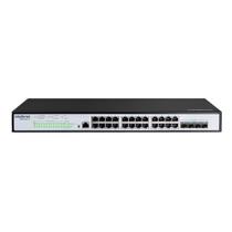 Switch L3 Intelbras S3028G-Pb Lite, 24 Portas Poe, 4 Sfp+