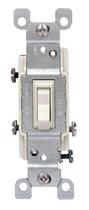 Switch Leviton 1453-2TM 15A 120V de 3 vias AC Quiet, pacote com 6