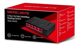 Switch Mercusys MS105G 5 portas Gigabit