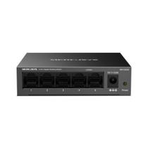 Switch Mercusys MS105GS 5 Portas Gigabit 1000Mbps Case Metal