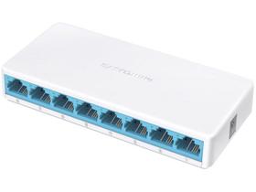 Switch Mercusys MS108 8 Portas 10/100Mbps RJ45 Desktop Plug Play Switch Mercusys MS108 8 Portas 10/100Mbps RJ45 Desktop Plug Play