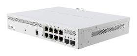 Switch MikroTik CSS610-8P-2S+IN com saída PoE de 8 Gigabit
