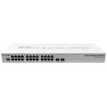 Switch Mikrotik Router 24 Portas Gerenciável - 10/100/1000 2-SFP+ L3 - CRS326-24G-2S+RM