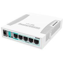 Switch Mikrotik Smart RB260GS - 5 Portas Gigabit - SwOS - Expansão SFP - CSS106-5G-1S Switch Mikrotik Smart RB260GS - 5 Portas Gigabit - SwOS - Expansão SFP - CSS106-5G-1S