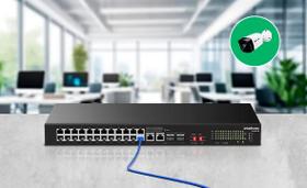 Switch Não Gerenciavel Poe 26p Fast Ethernet S1126fpa