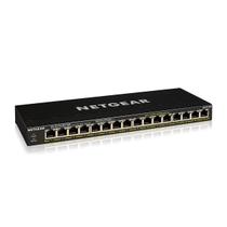 Switch NETGEAR Gigabit Ethernet não gerenciado de 16 portas PoE+ GS316P