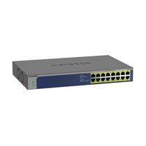 Switch NETGEAR Gigabit Ethernet não gerenciado de 16 portas PoE GS516PP