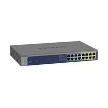 Switch NETGEAR Gigabit Ethernet não gerenciado de 16 portas PoE GS516UP