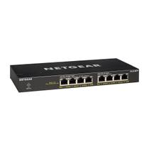 Switch NETGEAR Gigabit Ethernet PoE+ GS308PP - 8 Portas - Não Gerenciado