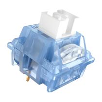 Switch Outemu V3 Ice Blue de 3 pinos 40gf pré-lubrificado para teclados