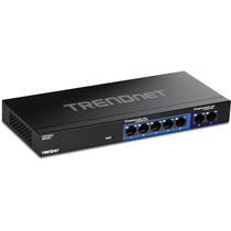 Switch para jogos TRENDnet TEG-S327 7 portas multi-Gig 20 Gbps