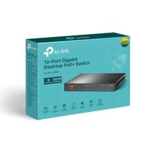 Switch Poe 123w 10 Portas + Sfp Tp-Link Tl-Sg1210Mpe Easy Smart Gigabit