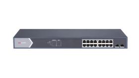 Switch Poe 16 Portas Ds-3e0518p-e/m Hik