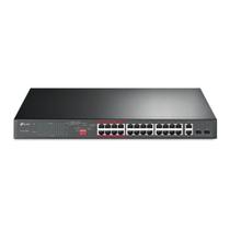 Switch Poe+ C/ 24P 10/100MBPS e 2P Gigabit TL-SL1226P SMB IMP Switch Poe+ C/ 24P 10/100MBPS e 2P Gigabit TL-SL1226P SMB IMP