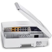 Switch PoE externo Cqenpr de 12 portas Gigabit completo com 120 W