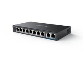 Switch PoE REOLINK RLA-PS1 - 8 Portas PoE + 2 Gigabit Uplink - 120W