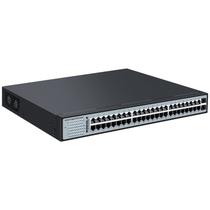 Switch PoE Sodola 48 portas Gigabit 600W com 2 x 1G SFP para montagem em rack Switch PoE Sodola 48 portas Gigabit 600W com 2 x 1G SFP para montagem em rack