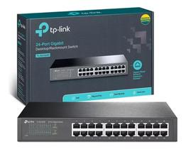 Switch Preto Tp-link Tl-sg1024d 24-port 10/100/1000mbps