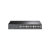 Switch Roteador Tp Link Tl Sf1024D Com 24 Portos De 10 100Mbps Bivolt Cinza