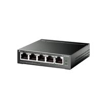 Switch Roteador Tp Link Tl Sg105Pe Com 5 Portas Ethernet De 10 100 Mbps Preto