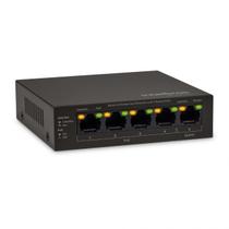 Switch SF 500 PoE Intelbras 5 Portas Fast Com 4 Portas PoE