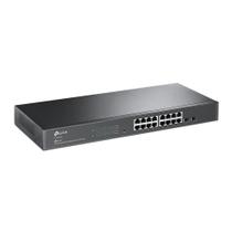Switch SMART Gigabit C/ 16 Portas 10/100/1000 e 2 SLOTS SFP TL-SG2218 SMB