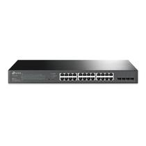 Switch Smart Gigabit Com 24 Portas Poe+ E 4 Slots Sfp - Tp-link