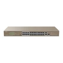 Switch tenda 26 portas fast +24 portas poe tef1126p-24-250w