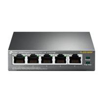Switch TP-Link 5x Portas, Gigabit 10/100/1000Mbps, com 4x Portas POE - TL-SG1005P - TP LINK