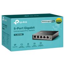 Switch TP-Link Easy TL-SG105E - 5 Portas - 1000MBPS - Cinza