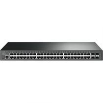 Switch tp-link gerenciavel l2+ 48 p gigabit + 4slots sfp jetstream