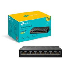 Switch Tp-Link Gigabite 10/100/1000 Mbps 8 Portas Lite Wave Ls1008G Switch Tp-Link Gigabite 10/100/1000 Mbps 8 Portas Lite Wave Ls1008G