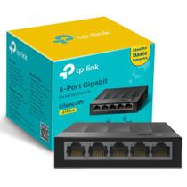 Switch Tp-link Ls1005g 5 Portas Gigabit 10/100/1000mbps Switch Tp-link Ls1005g 5 Portas Gigabit 10/100/1000mbps