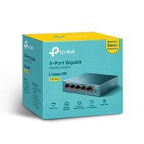 Switch Tp-link Ls105g 5 Portas Gigabit 10/100/1000 Switch Tp-link Ls105g 5 Portas Gigabit 10/100/1000