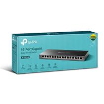 Switch Tp-Link Sg116E Easy Smart 16 Portas 10/100/1000Mbps Homologação: 44031912050