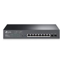 Switch TP-Link Smart Gigabit com 8 Portas PoE+ e 2 Slots SFP JetStream - TL-SG2210MP Switch TP-Link Smart Gigabit com 8 Portas PoE+ e 2 Slots SFP JetStream - TL-SG2210MP