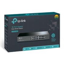 Switch Tp-link Tl-sg1016de Easy Smart Switch 16 Portas Gigabit 10/100/1000 Mbps Switch Tp-link Tl-sg1016de Easy Smart Switch 16 Portas Gigabit 10/100/1000 Mbps