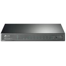 Switch TP-Link TL-SG2210P - 8 Portas Gigabit PoE - 2 Portas SFP - Switch Gerenciável L2+ - JetStream