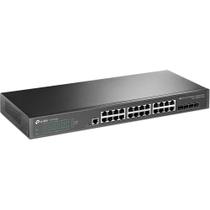 Switch TP-Link TL-SG3428X - 24 Portas - 1000MBPS - Cinza