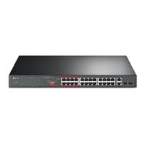 Switch TP-Link TL-SL1226P 24 Portas POE + 2 Gigabit 10/100/1000Mbps Rack + 2 SFP Switch TP-Link TL-SL1226P 24 Portas POE + 2 Gigabit 10/100/1000Mbps Rack + 2 SFP