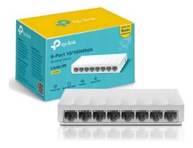 Switch Tplink ls1008 8 Portas 10 100 Mbps Fast Ethernet