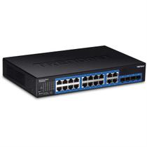 Switch TRENDnet de 20 portas Gigabit Web Smart TEG-204WS