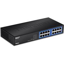 Switch TRENDnet TEG-S16DG Gigabit não gerenciado de 16 portas