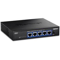 Switch TRENDnet TEG-S750 5 portas 10G RJ-45 100Gbps preto