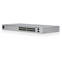 Switch Ubiquiti 24 PoE, 10/100/1000Mbps, Ethernet, 24 Portas - USW-24-POE I