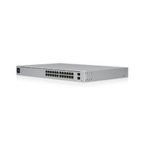 Switch Ubiquiti UniFi Pro 24 PoE, 10/100/1000Mbps, Ethernet In-Band, 24 Portas - USW-PRO-24-POE I